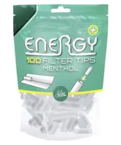 Bundle: Energy Plus + Menthol Zigarettenfilter (10×100 Stück)