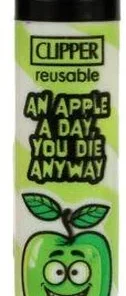 Clipper Feuerzeug You Suck 2v4 AN APPLE A DAY YOU DIE ANYWAY