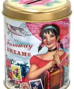 Cotton Candy Metall Spardose Retro Faraway Dreams