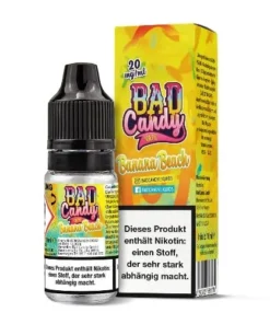 E-Liquid Nikotinsalz BAD CANDY Banana Beach 20 mg