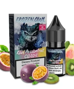 E-Liquid Nikotinsalz FROZEN OWL Kiwi Passion Fruit Guava 20mg