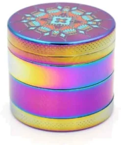 Grinder Zorr Metall Ø 40mm regenbogenfarbig Nr.3