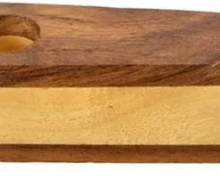 Holzpfeife 3 Wood Hell und Dunkelbraun