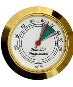 Hygrometer gold 37mm Durchmesser
