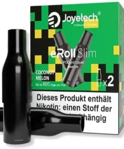 Joyetech eRoll Slim Coconut Melon Prefilled Pod 2x2ml 20mg