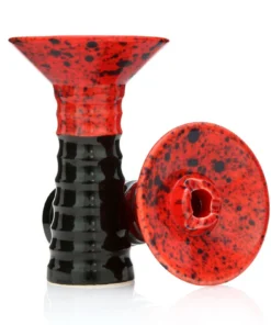 Fox Hookah Small Alien Bowl Red Black