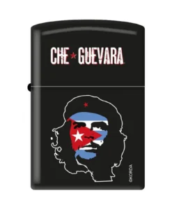 Zippo CHE black matt Druck