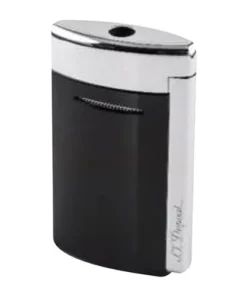 Feuerzeug Jet DUPONT Mini schwarz matt Silber