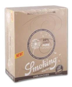 Zigarettenpapier SMOKING Thinnest Brown King Size + Tips