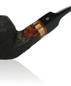 Molina Pfeife Zebrano Sandblast Black Nr.7