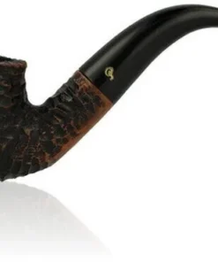 Peterson Pfeife Aran Rustic 338 Braun