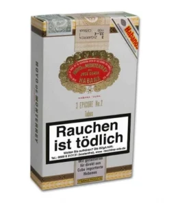 Hoyo de Monterrey Epicure No.2 Tubes 3 Zigarren