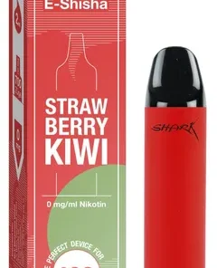 Shark Strawberry Kiwi Einweg E-Zigarette Vape 0mg (1 Stück)