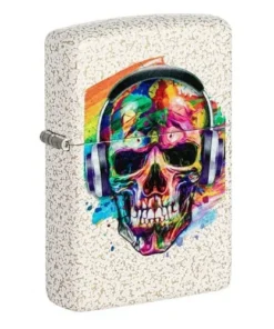 ZIPPO mercury glass Skull Headphones 60006144