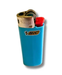 BIC Feuerzeug Mini J25 Reibrad Hellblau