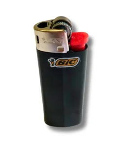 BIC Feuerzeug Mini J25 Reibrad Schwarz