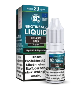 SC – Tobacco Dark – Nikotinsalz Liquid