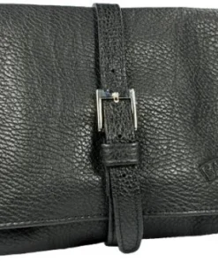 Savinelli Pfeifentasche Schwarz Leder 4er