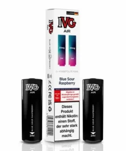 E-Liquidpod IVG Air Blue Sour Raspberry 20mg 2 Pods