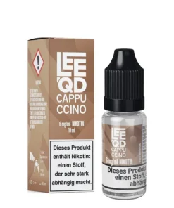 E-Liquid LEEQD Crazy Cappuccino 6mg 50 PG / 50 VG