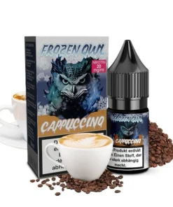 E-Liquid Nikotinsalz FROZEN OWL Cappuccino 20mg