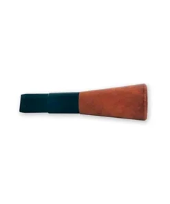 Zigarrenspitze Denicotea aus Bruyéreholz Acryl in braun schwarz 16 mm Durchmesser