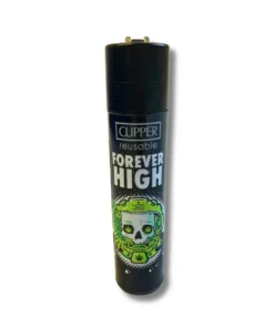 Clipper Feuerzeug Weed Slogan 7 3/4
