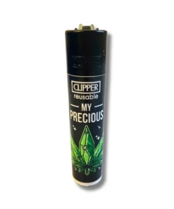 Clipper Feuerzeug Weed Slogan 13 1/4