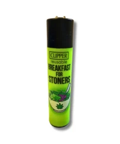 Clipper Feuerzeug Weed Slogan 7 1/4