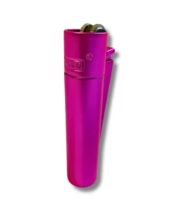 Clipper Feuerzeug Metall Fuchsia Matt