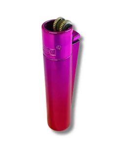 Clipper Feuerzeug Metall Pink Gradient