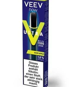 E-Shisha VEEV NOW ULTRA SOUR APPLE