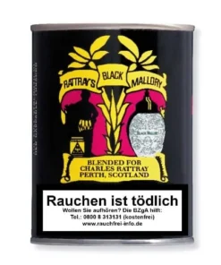Pfeifentabak Rattray’s Black Mallory 100 Gramm