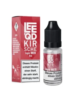 E-Liquid LEEQD Fruit Kirsche 6mg 50 PG / 50 VG