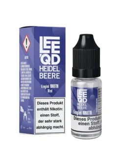 E-Liquid LEEQD Fruit Heidelbeere 6mg 50 PG / 50 VG
