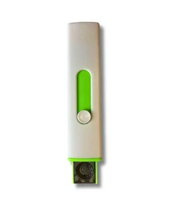USB Feuerzeug Spirale Charge Weiss Grün