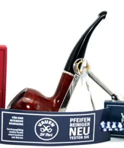 Vauen Starterset 008, Lederbeutel schwarz, mit Zubehör