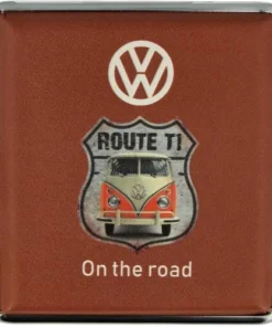 Zigarettenetui VW Route T1 On the road hellbraun