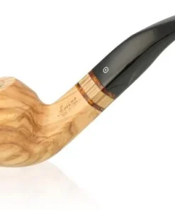 Molina Pfeife Zebrano Olive Helbbraun Nr. 1