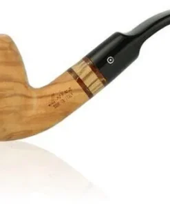 Molina Pfeife Zebrano Olive Helbbraun Nr. 4
