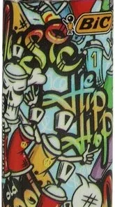 BIC Mini Feuerzeug Street art 6v8