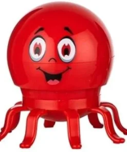 Super Hereos Grinder 3-teilig Octopus Kunststoff Rot