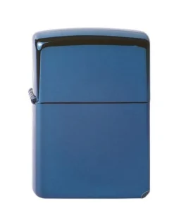Feuerzeug Zippo Sapphire aus Metall beschichtet in saphirblau glänzend