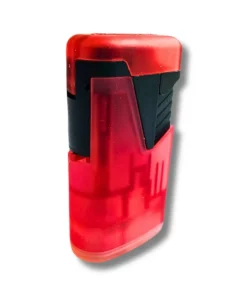 Atomic Sturmfeuerzeug Double Jetflame Rot