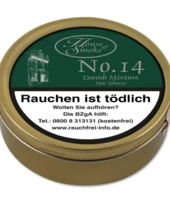 Pfeifentabak HOUSE OF SMOKE No. 14 Danish Mixture 50 Gramm