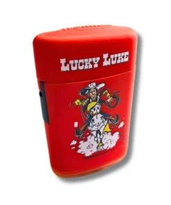 Atomic Sturmfeuerzeug Jetflame Lucky Luke Rot