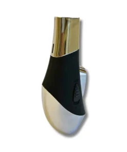 Champ High Sturmfeuerzeug Double Jetflame Metall Silber