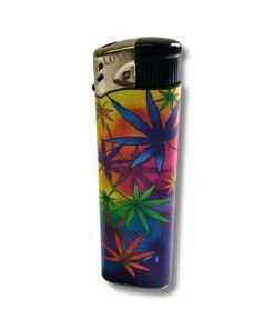 Lux Feuerzeug Elektro Cannabis Blatt No 4