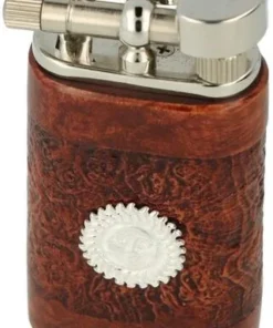 Mastro de Paja Pfeifenfeuerzeug Maestro Sole Sandblast Brown