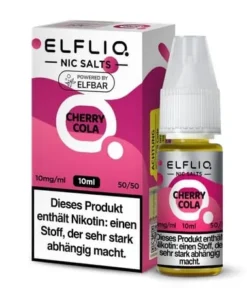 E-Liquid Nikotinsalz ELFBAR Elfliq Cherry Cola 10mg
